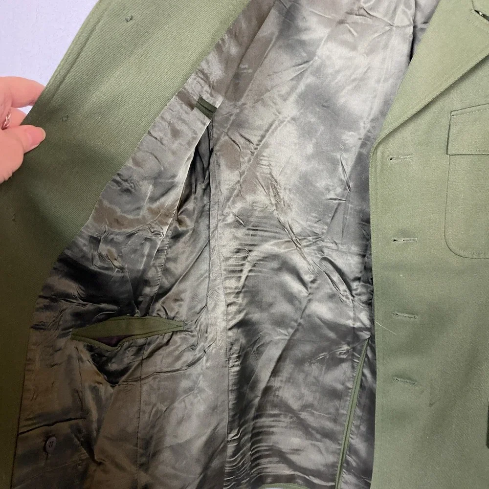Vintage Strum Handels GmbH  German Police Uniform‎ Jacket Green Metal Buttons